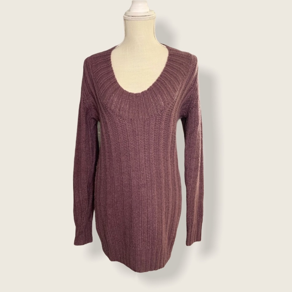 Ann Taylor Factory V Neck Knit Sweater